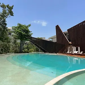 Hotel apartamentowy Ophelia Tulum Condo In Aldea Zama, Tulum